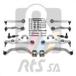 Комплект рычагов подвески (передней) Audi A4 94-00/A6 97-05/VW Passat B5 00-05 (тонкий палец/полный) RTS 99-05004