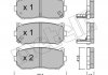 Колодки гальмівні (передні) Kia Cerato 01-04/Carens 00-/Clarus 96-/Sephia 93-97/Shuma 97-04 Metelli 22-0372-0 (фото 1)