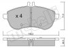 Колодки тормозные (передние) MB C-class (W204/W205) 07-/E-class (W212) 09-16/SLK (R172) 11- Metelli 22-0665-0 (фото 2)