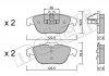 Колодки тормозные (задние) MB E-class (C207/A207) 1.6-5.5 07- Metelli 22-0666-0 (фото 1)