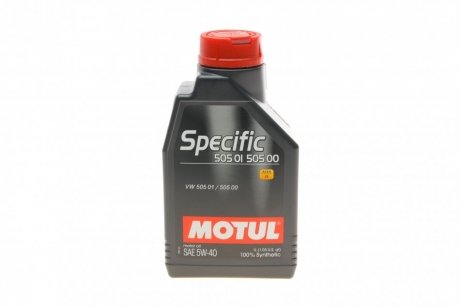 Олива 5W40 Specific (1л) (VW 505.01/505.00) (101573) MOTUL 842411 (фото 1)