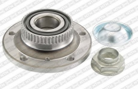 Подшипник ступицы (передней) BMW 3 (E36/E46) 93-05 (+ABS) SNR NTN R150.35