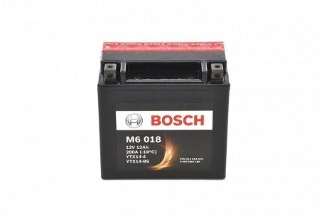 МОТОЦИКЛЕТНА АКУМУЛЯТОРНА БАТАРЕЯ BOSCH 0 092 M60 180