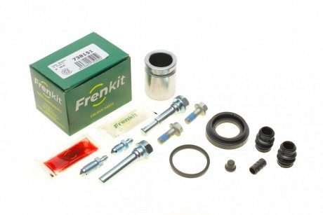 Ремкомплект супорта (заднього) Subaru Legacy/Forester 03- (d=38mm) (+поршень/направляюча) (Tokic) FRENKIT 738151 (фото 1)
