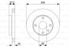 Диск тормозной (передний) Chevrolet Lacetti/Nubira/Rezzo/Tacuma 05- (256x24) BOSCH 0 986 479 C01 (фото 6)