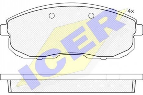 Тяга рулевая Citroen DS5 11-15 (L=385mm) ICER 181100