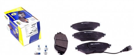 Колодки тормозные (передние) Audi Q3 18-/A3/Skoda Octavia/VW Passat B6-B8/Golf/Tiguan 12- ICER 182018 (фото 1)