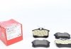 Колодки тормозные (задние) VW Golf II/III/Passat B2/B3/B4 84-99/Polo 95-01/Peugeot 405 87-97 ZIMMERMANN 23554.150.1 (фото 1)