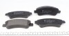 Колодки тормозные (передние) Citroen C2/C4 04-/C3 09-/Berlingo/Peugeot 206/307 96-/207 06-/208 12- ZIMMERMANN 23599.190.1 (фото 5)