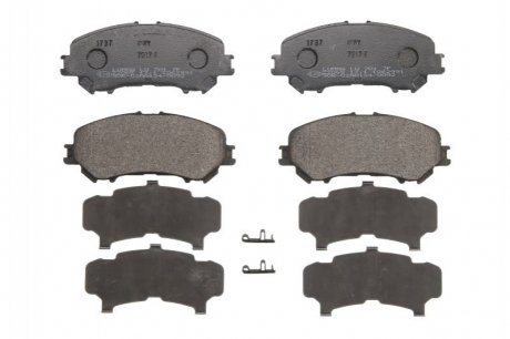 Колодки тормозные (передние) Nissan Qashqai II/X-Trail/ Renault Kadjar 13- BRECK 22065 00 701 00