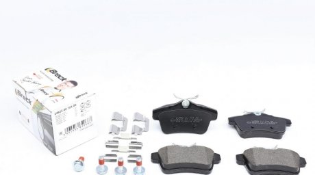 Колодки тормозные (задние) Citroen C4 09-/Peugeot 308/3008 09-16/5008 09-17 BRECK 24922 00 704 00 (фото 1)