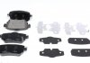 Колодки тормозные (задние) Nissan Leaf 17-/Qashqai/X-trail 13-/Renault Kadjar 15-/Koleos 16- BRECK 25965 00 702 00 (фото 5)