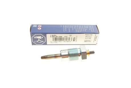 Свічка розжарювання MB OM615-617 (11V) (M18x1.5/10s) BOSCH 0 250 201 044