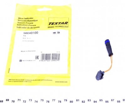 Датчик износа тормозных колодок MB Sprinter/VW Crafter 06- (L=105mm) TEXTAR 98040100 (фото 1)