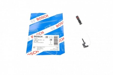 Датчик зносу колодок гальмівних (передніх) MB M-Class (W163) 98-05 BOSCH 1 987 473 011 (фото 1)