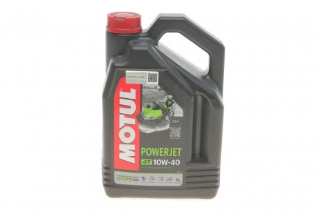 Олива 4T Powerjet 10W40 4 L MOTUL 828107 (фото 1)