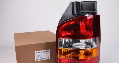 Ліхтар задній VW T5 (R) (жовтий поворот) (ляда) (9450.12) AUTOTECHTEILE 394 5012 (фото 1)