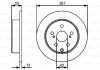 Диск тормозной (задний) Toyota RAV4 05- (281x12.5) BOSCH 0 986 479 419 (фото 1)