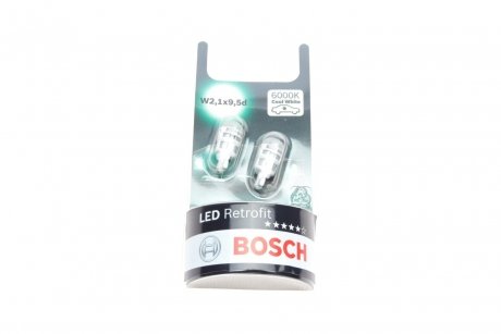 Автолампа W5W 12V 5W W2.1x9.5d Standard (без цоколя) BOSCH 1 987 301 505