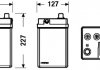 Акумуляторна батарея 45Ah/330A (237x127x227/+R/B00) Excell Азія EXIDE EB454 (фото 4)