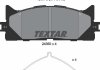 Колодки тормозные (передние) Toyota Camry 06-/Lexus ES 06-18 TEXTAR 2435001 (фото 2)