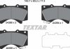 Колодки тормозные (передние) Toyota Land Cruiser Prado 09-/200/Sequoia/Tundra/Lexus LX 07- TEXTAR 2438601 (фото 2)