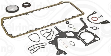 Комплект прокладок (нижній) BMW 3 (E46)/5 (E39)/7 (E389)/X5 (E53) 98-05 M57 D30 ELRING 301.400