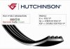 Ремінь генератора Fiat Doblo 1.4 05- (5PK1145) HUTCHINSON 1145 K 5 (фото 1)