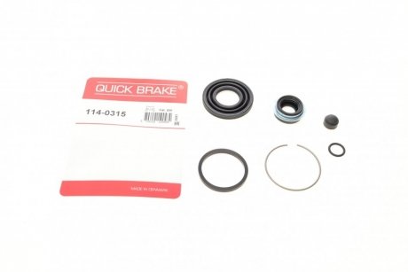 Ремкомплект суппорта (заднего) Mazda 323/626/Premacy 98-04 (d=35mm) QUICK BRAKE 114-0315 (фото 1)