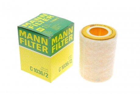 Фильтр воздушный Smart 0.6-0.7i 01-07 MANN C 1036/2 (фото 1)
