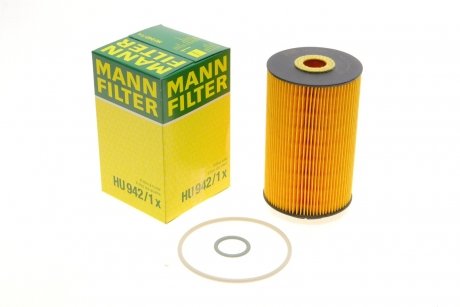Фільтр масляний -FILTER MANN HU 942/1 X (фото 1)