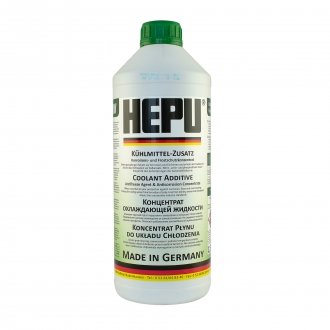 Антифриз (желтый) G11 (5L) (-35°) (концентрат) HEPU P999-GRN