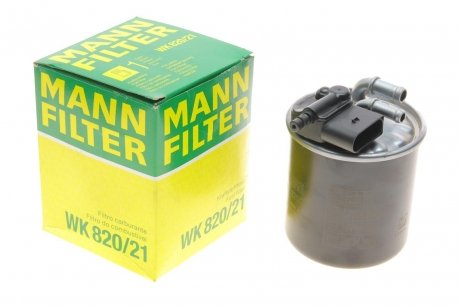 Фильтр топливный MB Sprinter 4,6t 3.0 CDI 09-16/ A-class (W176)/E-class (W212) 11- MANN WK 820/21 (фото 1)