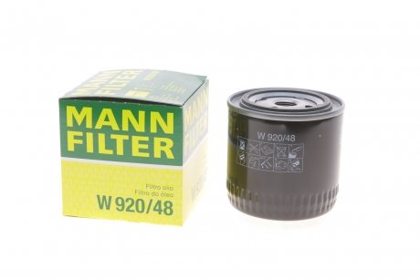 Фильтр масляный Nissan Pathfinder/ Primera/ X-Trail 2.2-2.5 dCI 01- MANN W 920/48