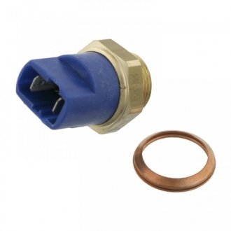 Датчик включения вентилятора Audi 80/100/A4 82-09 (2 конт.) (95-90°C) FEBI BILSTEIN 02756