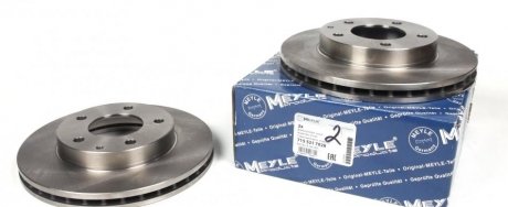 Диск тормозной (передний) Mazda 6/MX-6 1.8-2.0 92-02/Premacy 99-05 (258x24) MEYLE 715 521 7028 (фото 1)