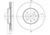 Диск тормозной (передний) Opel Astra H 04-14 (280x25) Metelli 23-0825C (фото 1)