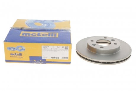 Диск тормозной (передний) Renault Kangoo 98-/Clio 91-05/Megane 96-03/Nissan Kubistar (238x20) Metelli 23-0110