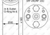 Осушувач кондиціонера Mazda 323/626/Premacy 1.4-2.0 97-05 NRF 33125 (фото 2)