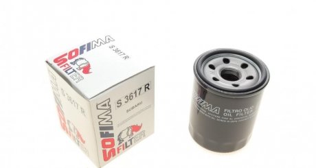 Фильтр масляный Subaru 1.6/2.0/2.5i 97- SOFIMA S 3617 R (фото 1)