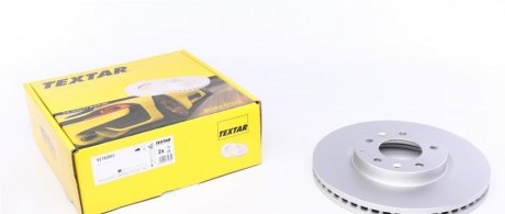 Диск тормозной (передний) Mazda CX-7 06-14 (296x28) TEXTAR 92180803 (фото 1)