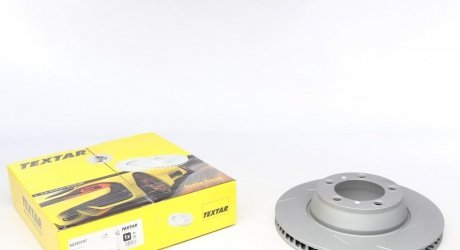 Диск тормозной (задний) Porsche Panamera 09- (R) (330x28) TEXTAR 92220707 (фото 1)
