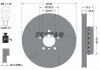 Диск тормозной (передний) BMW 1 (F20/F21)/3 (F30/F80) (340x30) 11- TEXTAR 92265025 (фото 10)