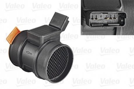Расходомер воздуха Citroen Berlingo/Peugeot Partner 1.9D/Fiat Ducato 2.0 JTD 96- Valeo 253718 (фото 1)