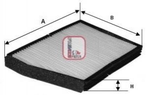 Фильтр салона Renault Laguna I 95-01 SOFIMA S 3018 C