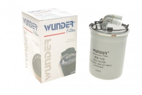 Фільтр паливний Skoda/VW 1.2TDI 09- WUNDER FILTER WB 135 (фото 1)