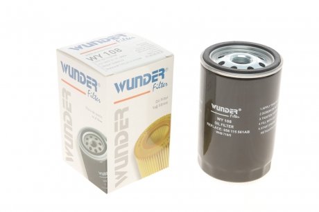Фильтр масляный VW 1.6 -2.0 (бензин) WUNDER FILTER WY 108