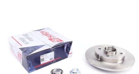 Диск тормозной (задний) Citroen C4 II/Peugeot 308 08- (249х9) Solgy 208026 (фото 1)