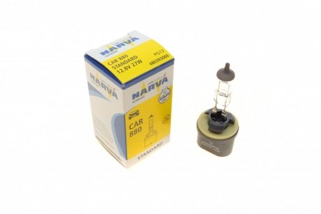 Автолампа 880 12.8V 27W PG13 Halogen (Американські типи) NARVA 480393000