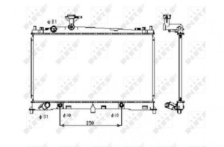Радіатор NRF 53410